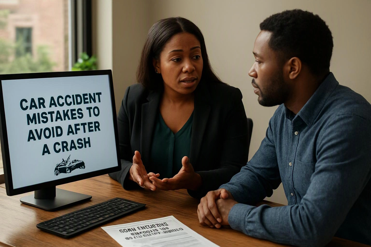 Car Accident Mistakes to Avoid After a Crash