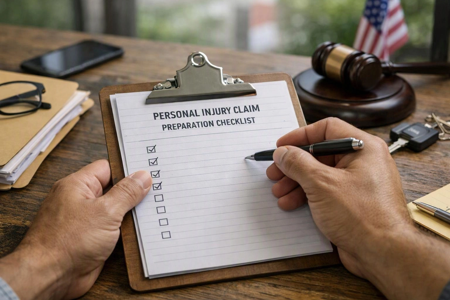 Personal Injury Claim Preparation Checklist