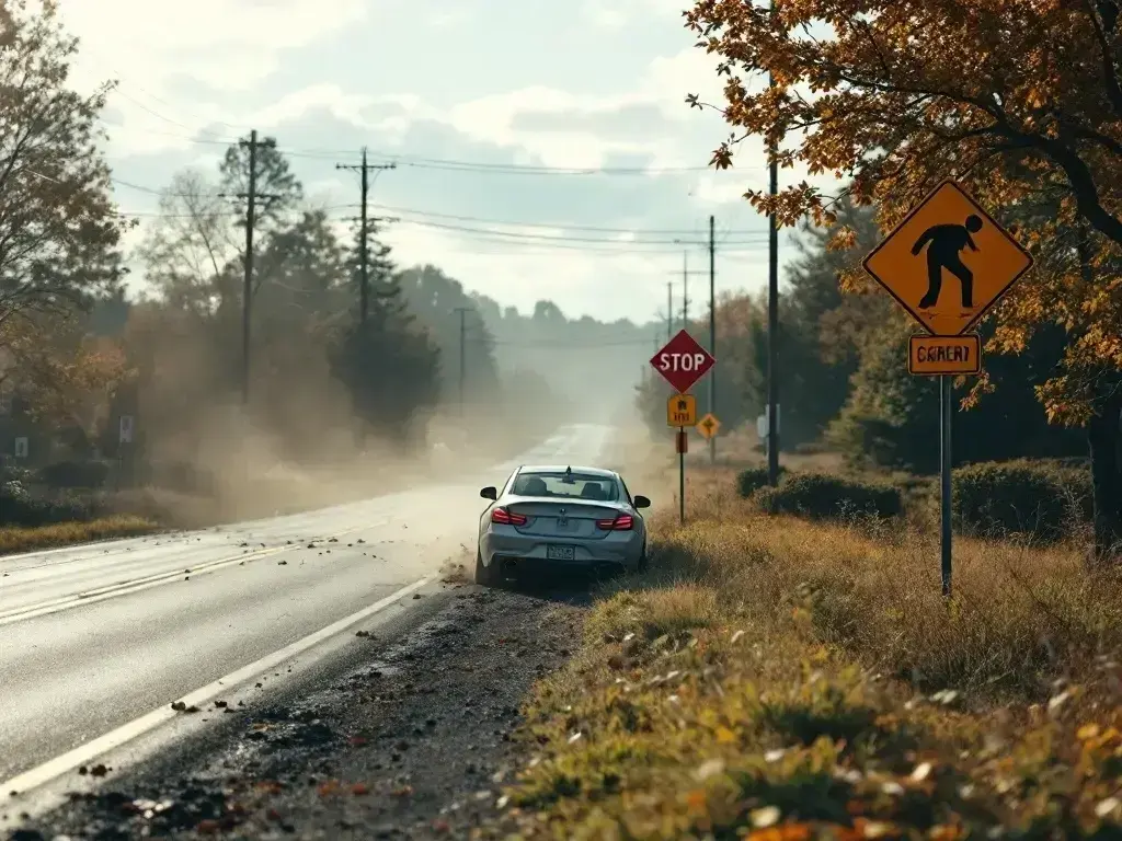 Motorcycle accident claim meeting with injured rider from Downtown Riverdale during humid summer weather